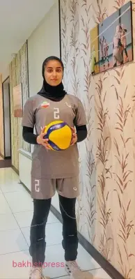 هستی واحدی در اردوی تیم ملی