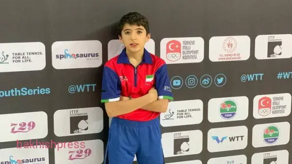 لژیونر شدن پینگ‌پنگ‌باز ۱۳ ساله ایران در آلمان