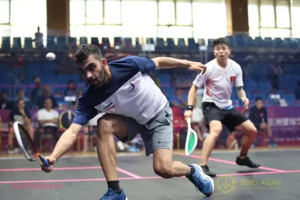 صعود اعتمادپور به جمع ۴ نفر برتر رقابت‌های جهانی اسکواش بنگلادش